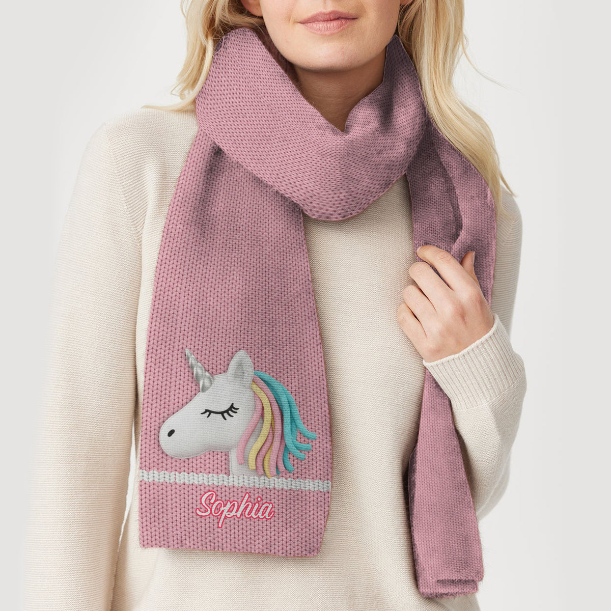 Beautiful Unicorn - Personalized Kid Beanie Hat