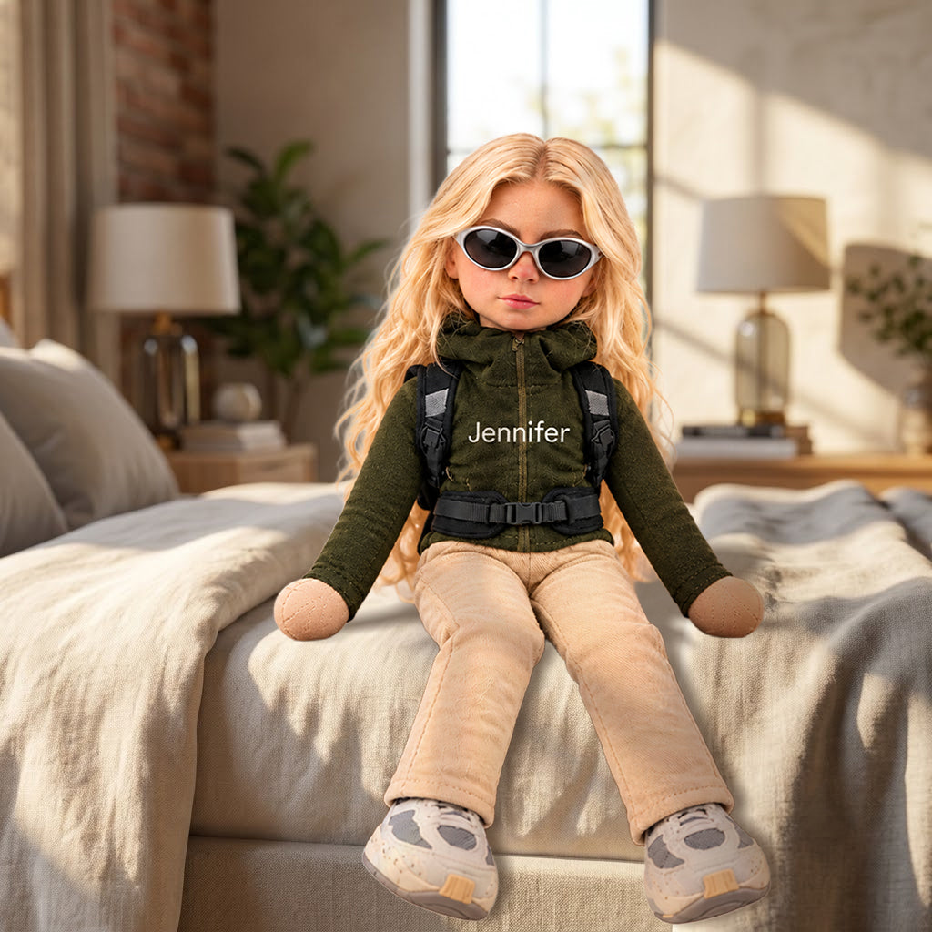 Hiking Expert - Personalized Hiking Posable Plush Doll