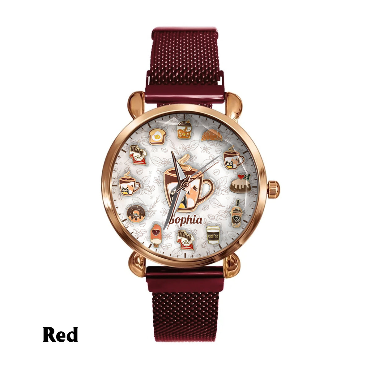 Coffee Mode - Personalized Coffee Women Hand Watch
