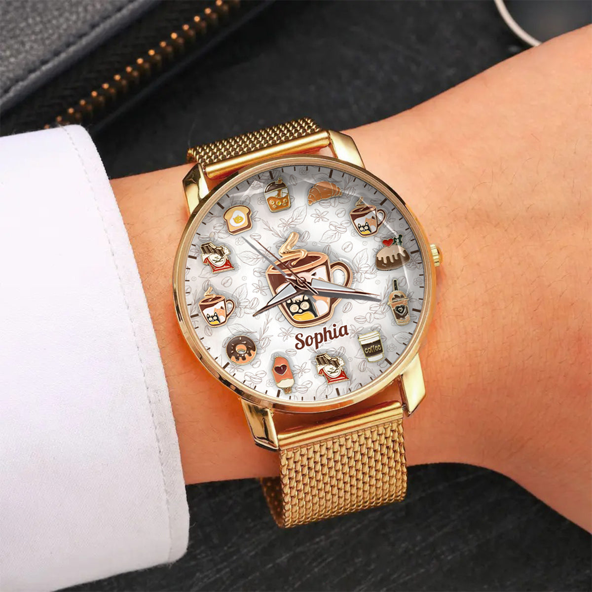 Coffee Mode - Personalized Coffee Women Hand Watch