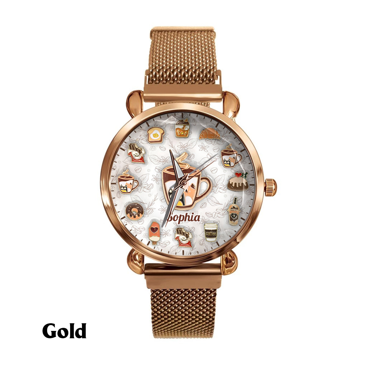 Coffee Mode - Personalized Coffee Women Hand Watch