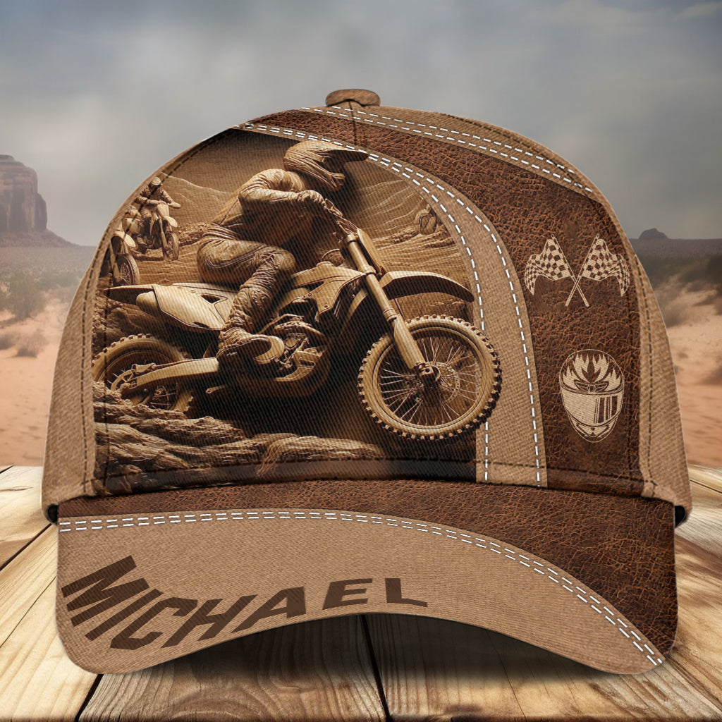 Dirt Brains - Personalized Dirt Bike Classic Cap