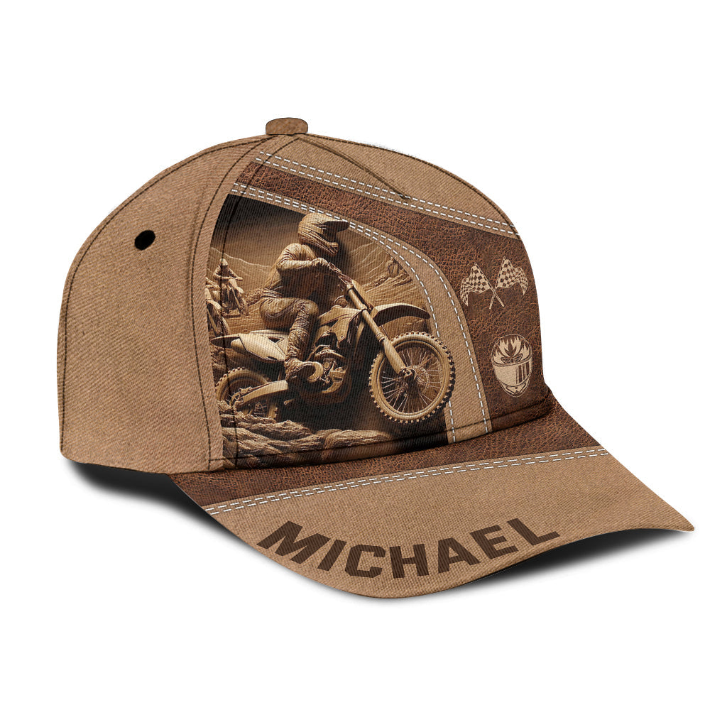 Dirt Brains - Personalized Dirt Bike Classic Cap