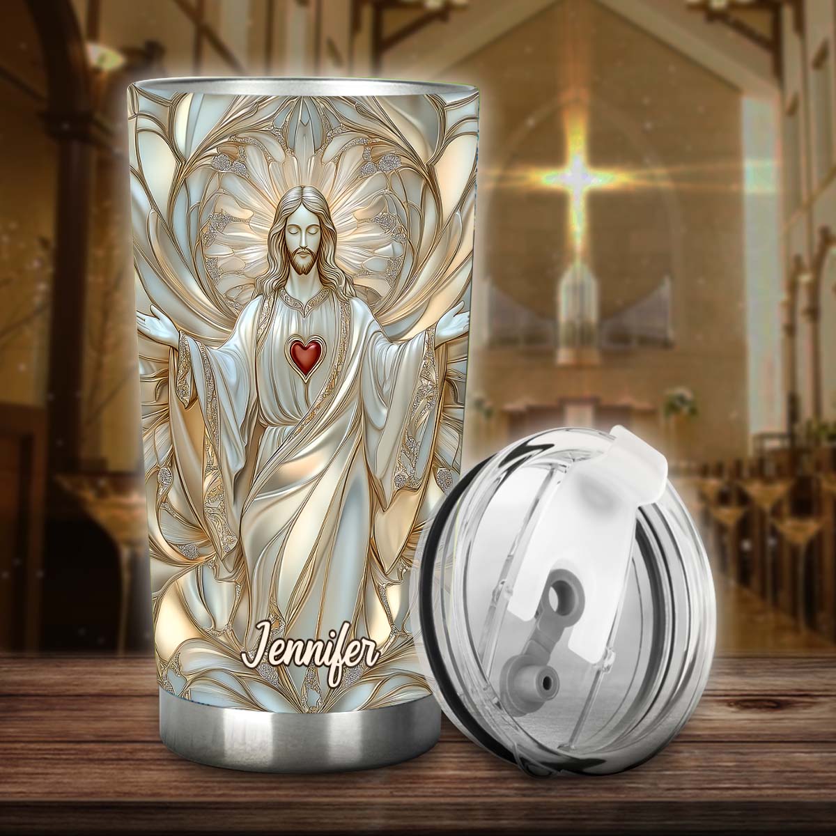 Believe - Personalized Christian Tumbler