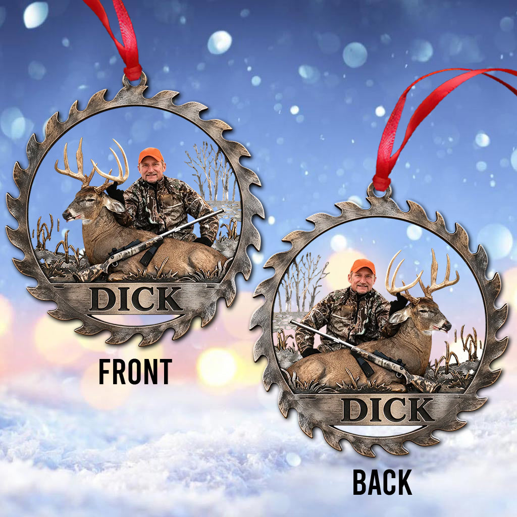 Custom From Any Photo - Personalized Hunting Ornament