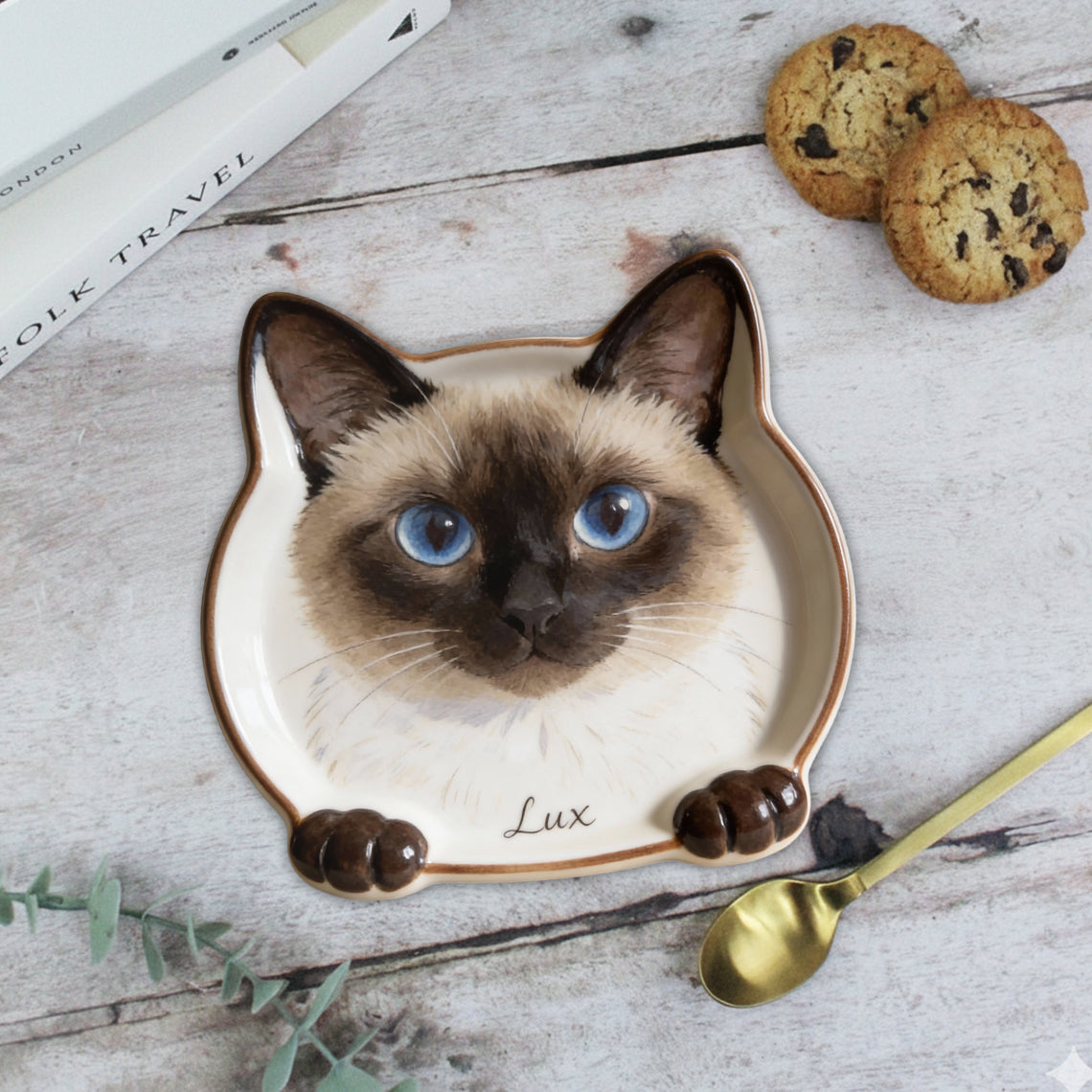 Custom Photo - Personalized Cat Catch-All Tray