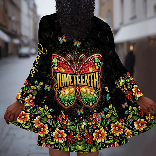 1865 They Not Like Us - Personalized Juneteenth Cardigan