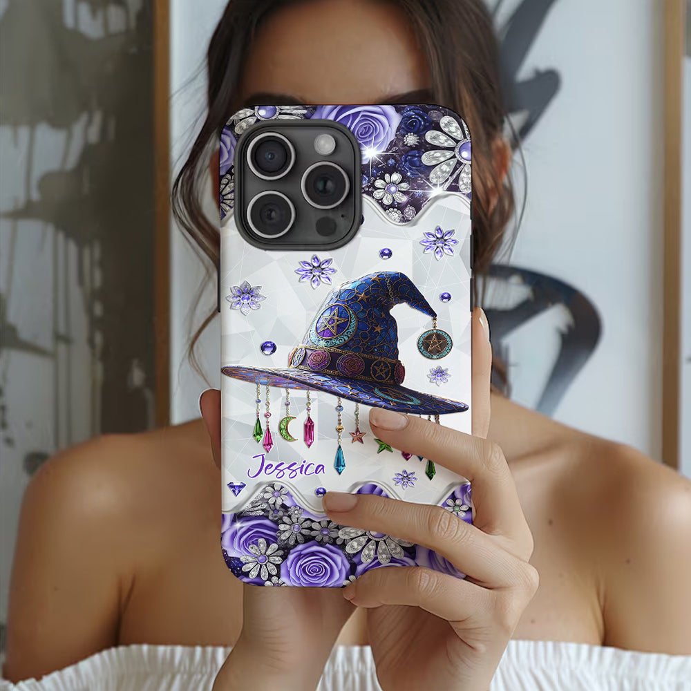 Beautiful Witch Hat - Personalized Witch Full Print Phone Case