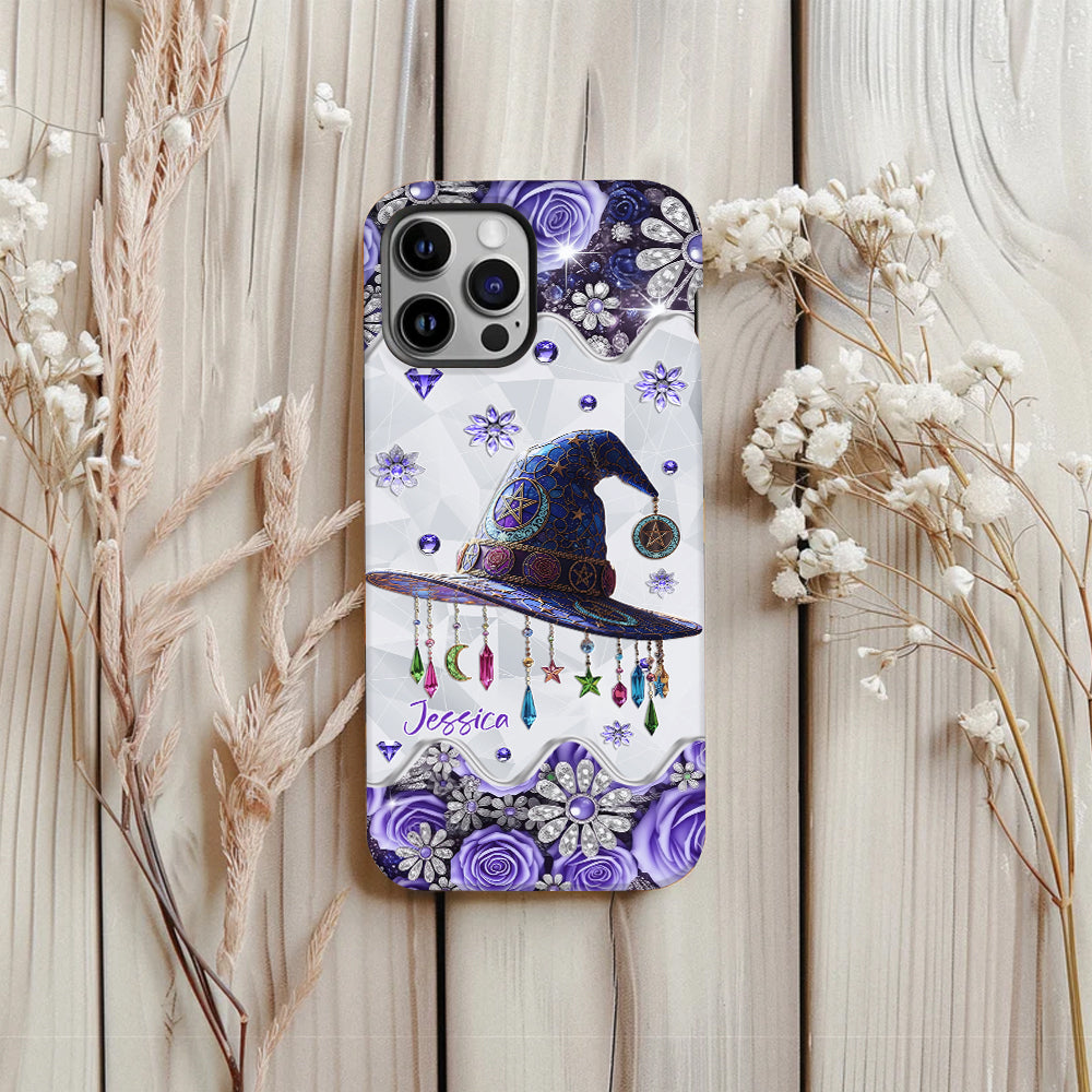 Beautiful Witch Hat - Personalized Witch Full Print Phone Case