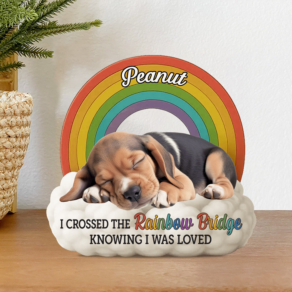 Custom Photo Forever In My Heart - Personalized Dog Custom Shaped Acrylic Plaque