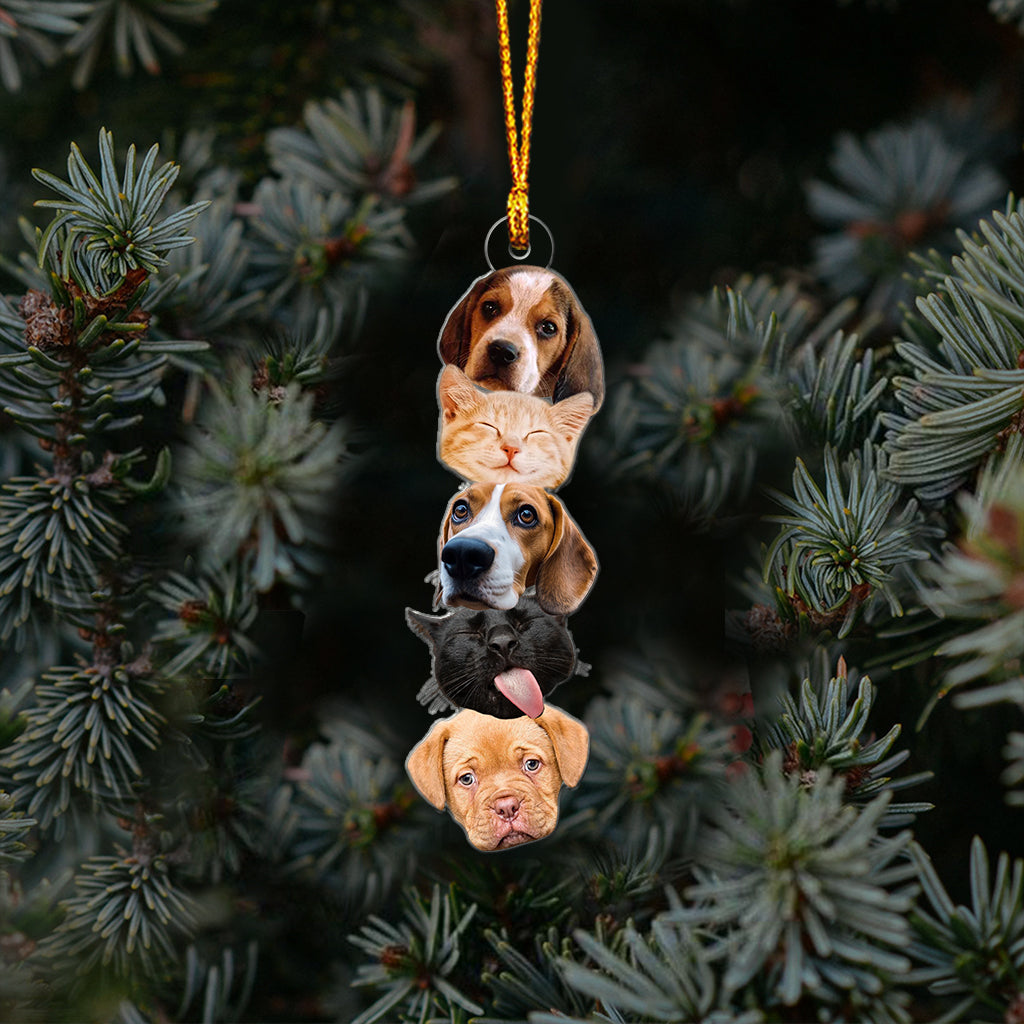 Merry Petmas - Personalized Dog Ornament