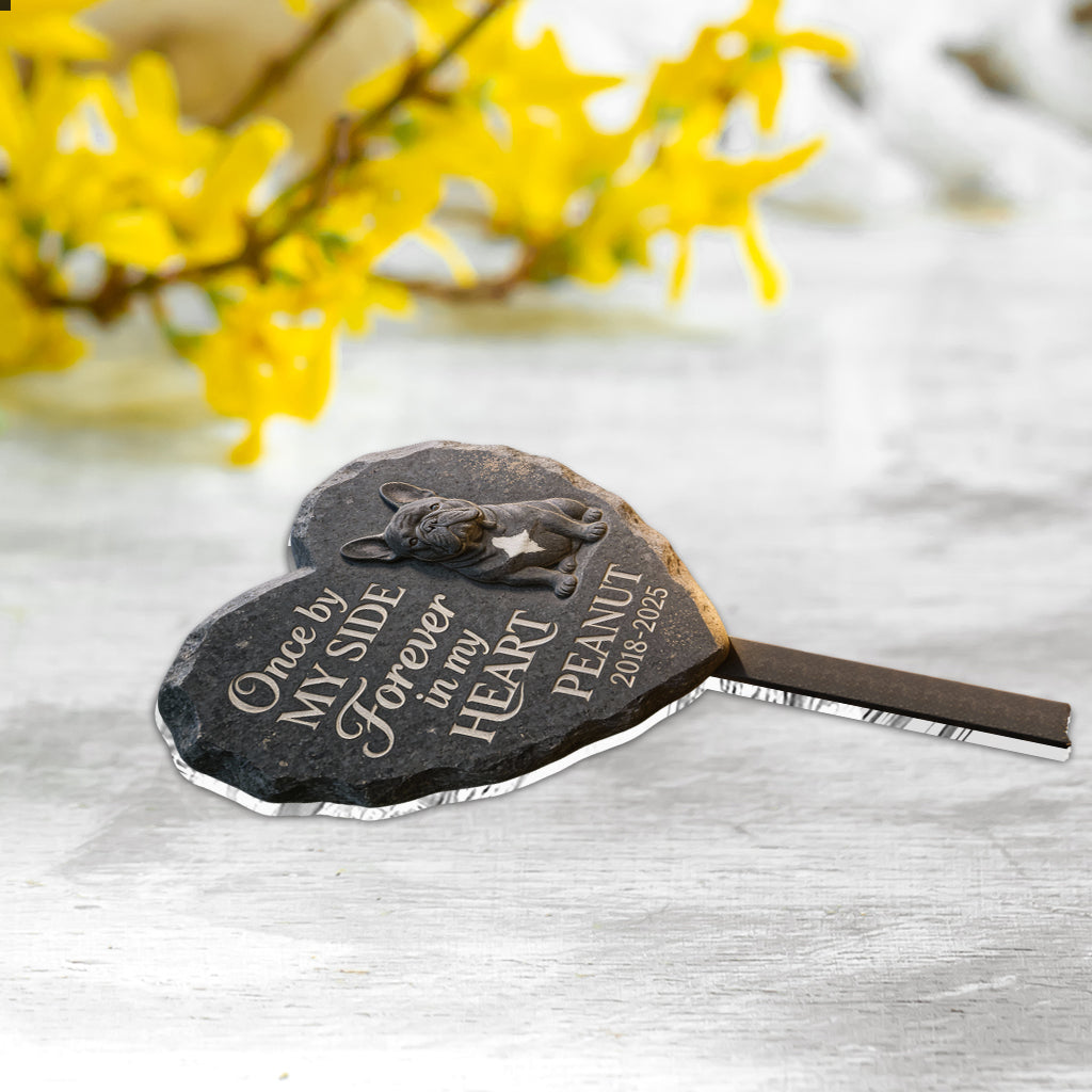 Pet Memorial Sympathy Gifts For Dogs, Cats - Personalized Dog Acrylic Garden Sign/ Acrylic Plaque Sign