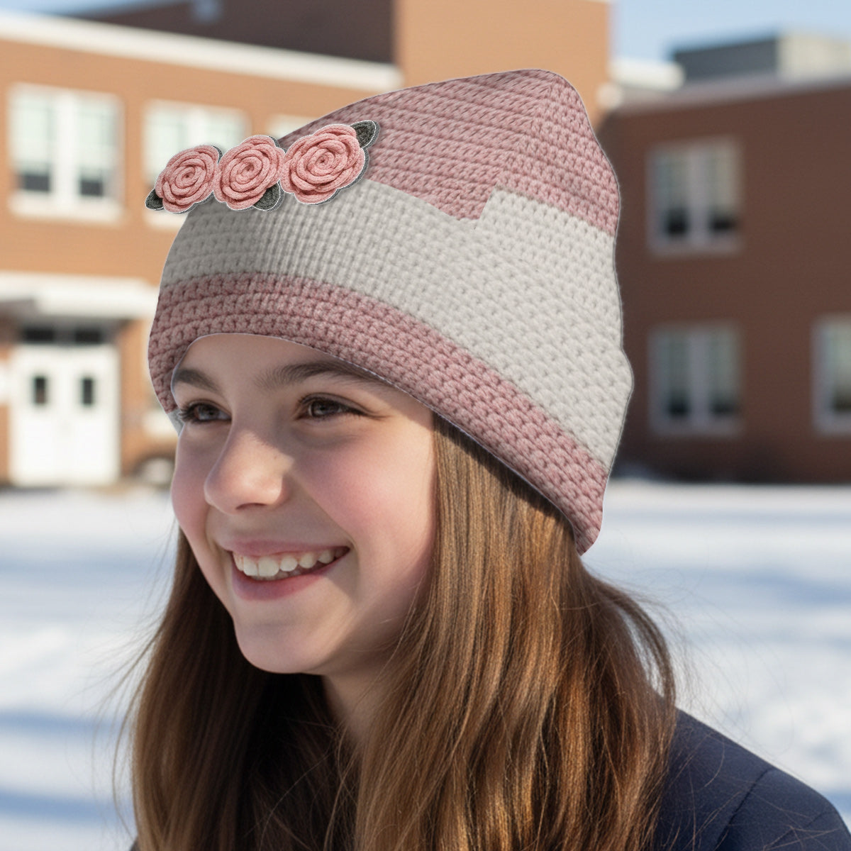 Baking Lover - Personalized Baking Beanie Hat With Patches