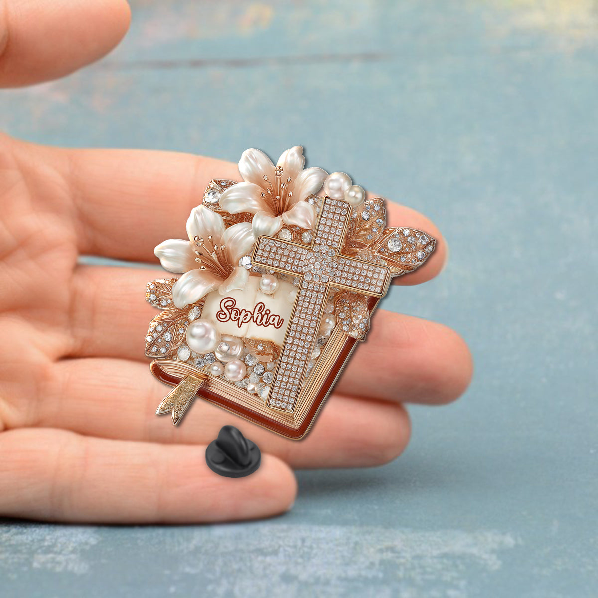 Believe - Personalized Christian Pin