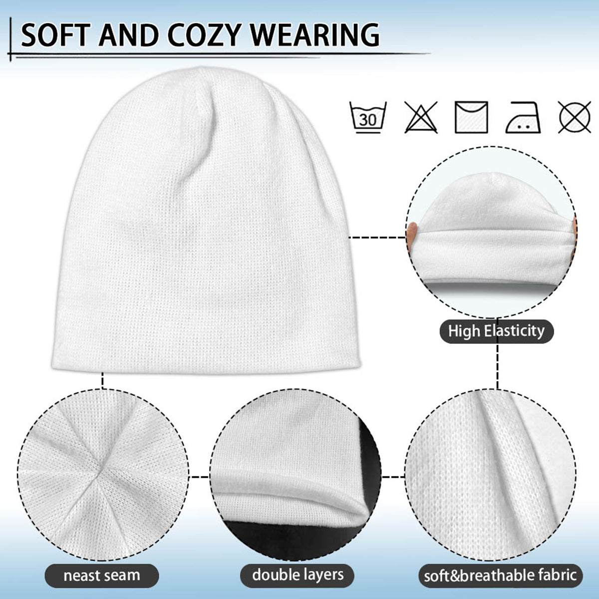 Fishing - Personalized Fishing Knitted Beanie Hat and Scarf Set