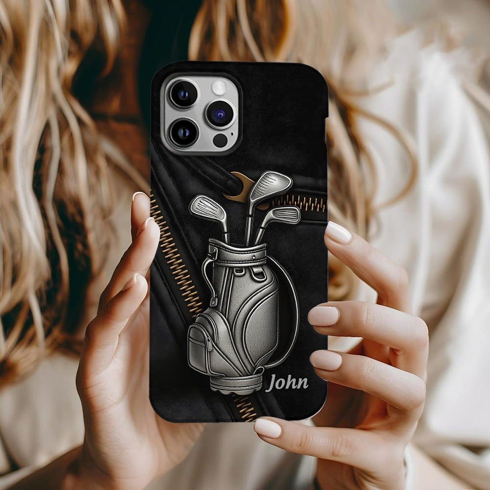 Golf Is A Good Walk Spoiled - Personalized Golf Full Print Phone Case