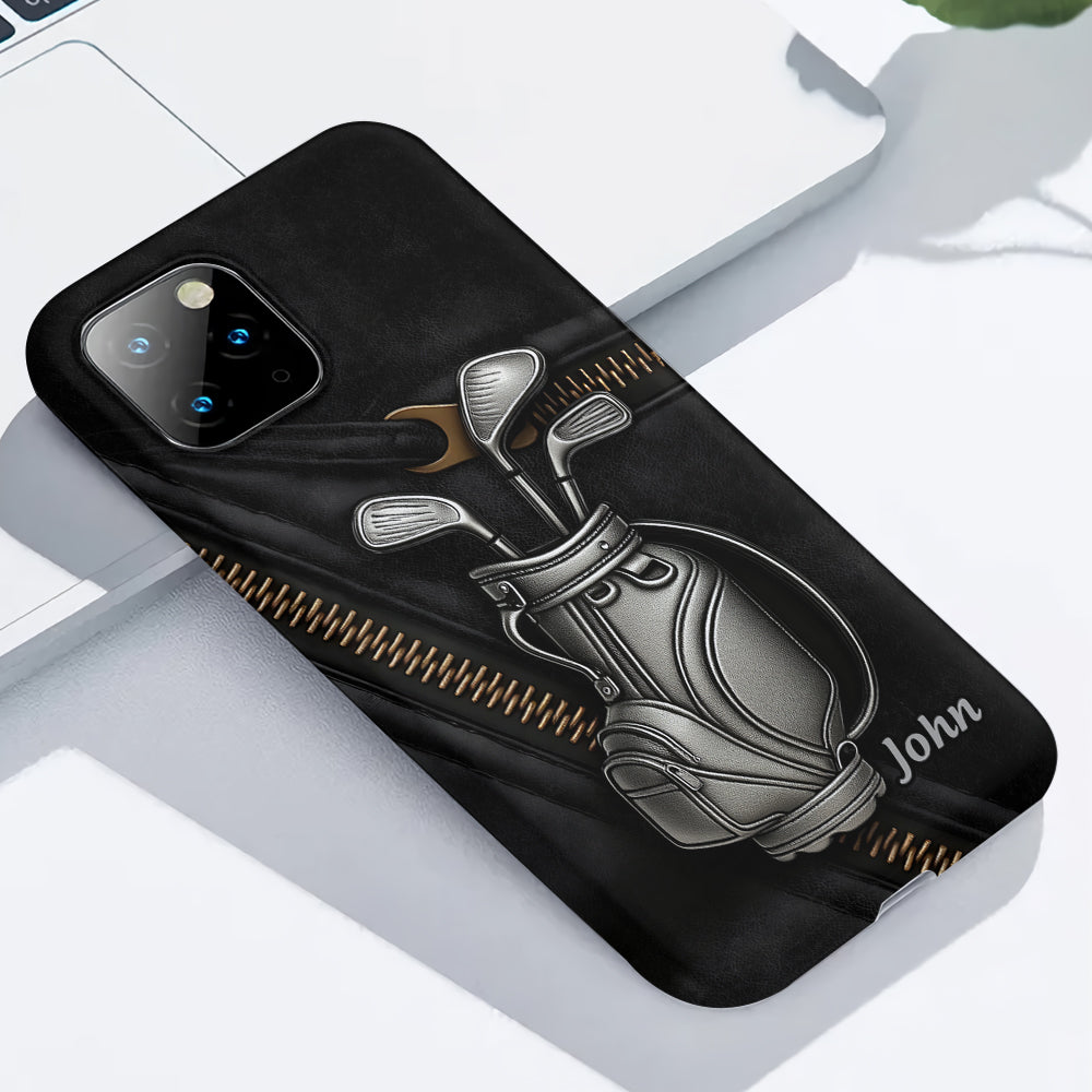 Golf Is A Good Walk Spoiled - Personalized Golf Full Print Phone Case