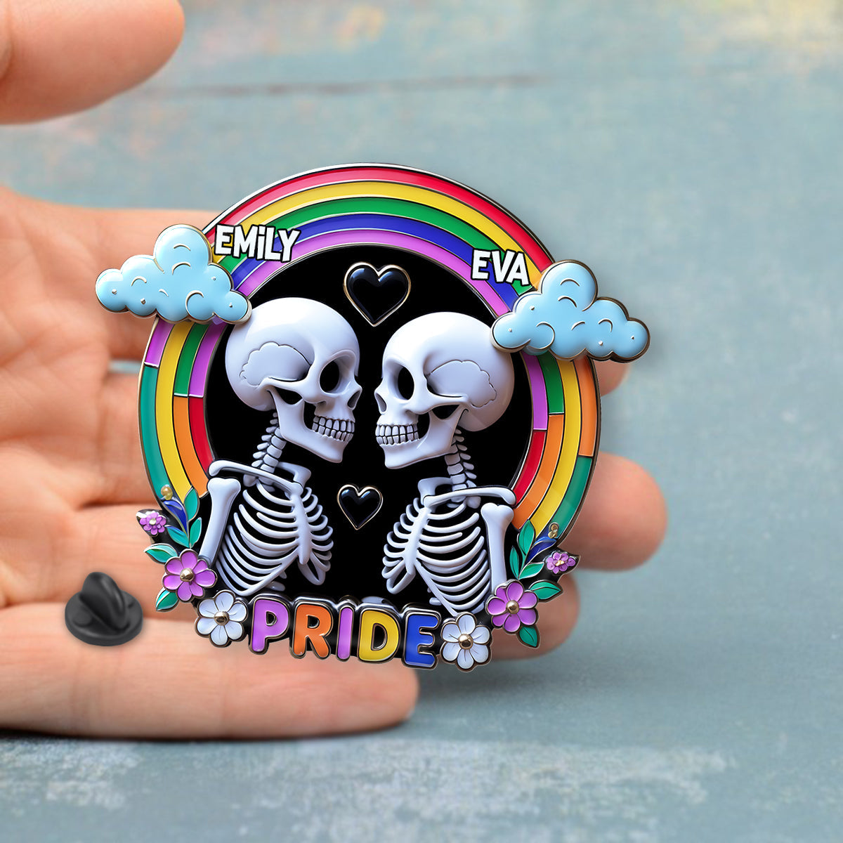 Be Kind Be Proud - Personalized LGBT Support Pin
