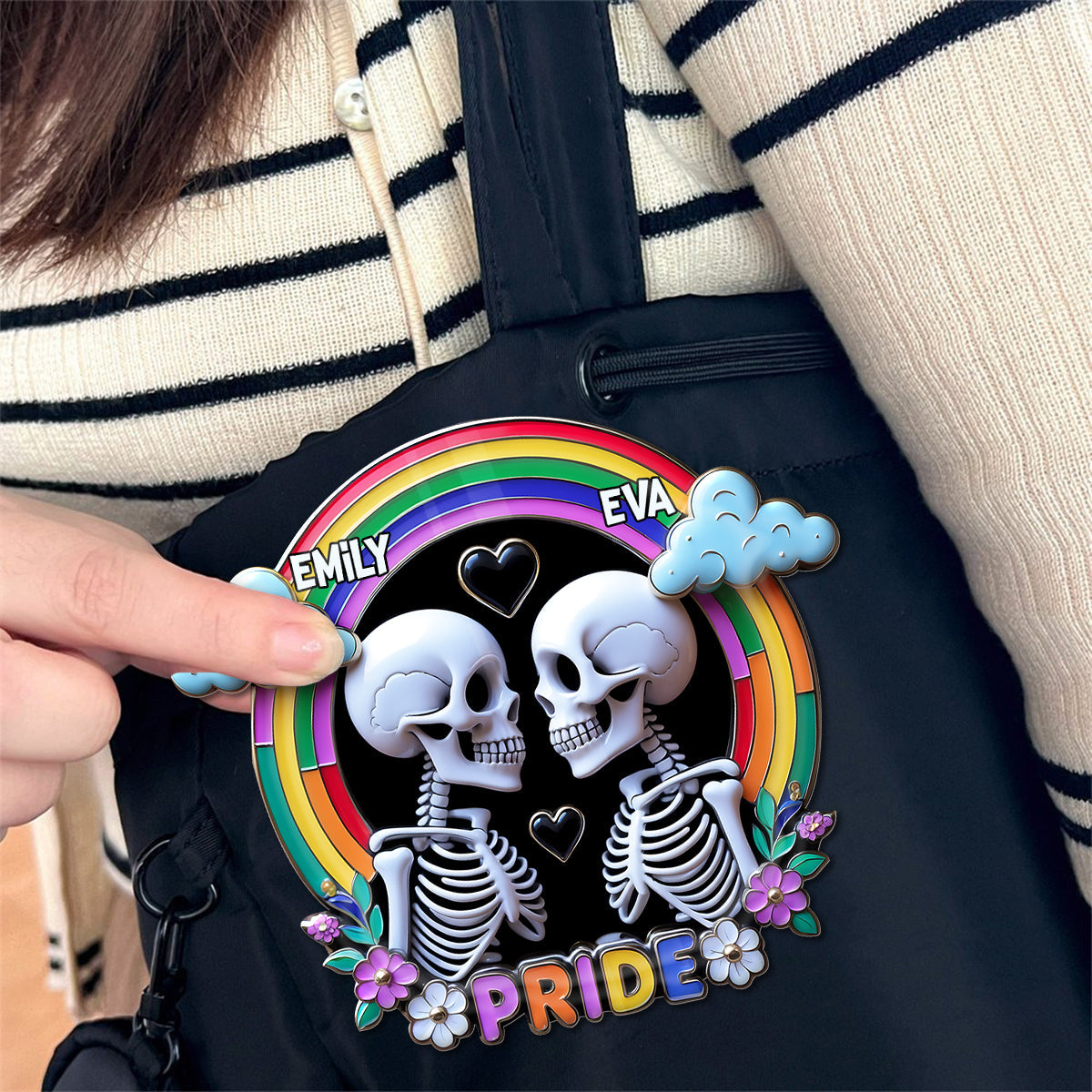 Be Kind Be Proud - Personalized LGBT Support Pin