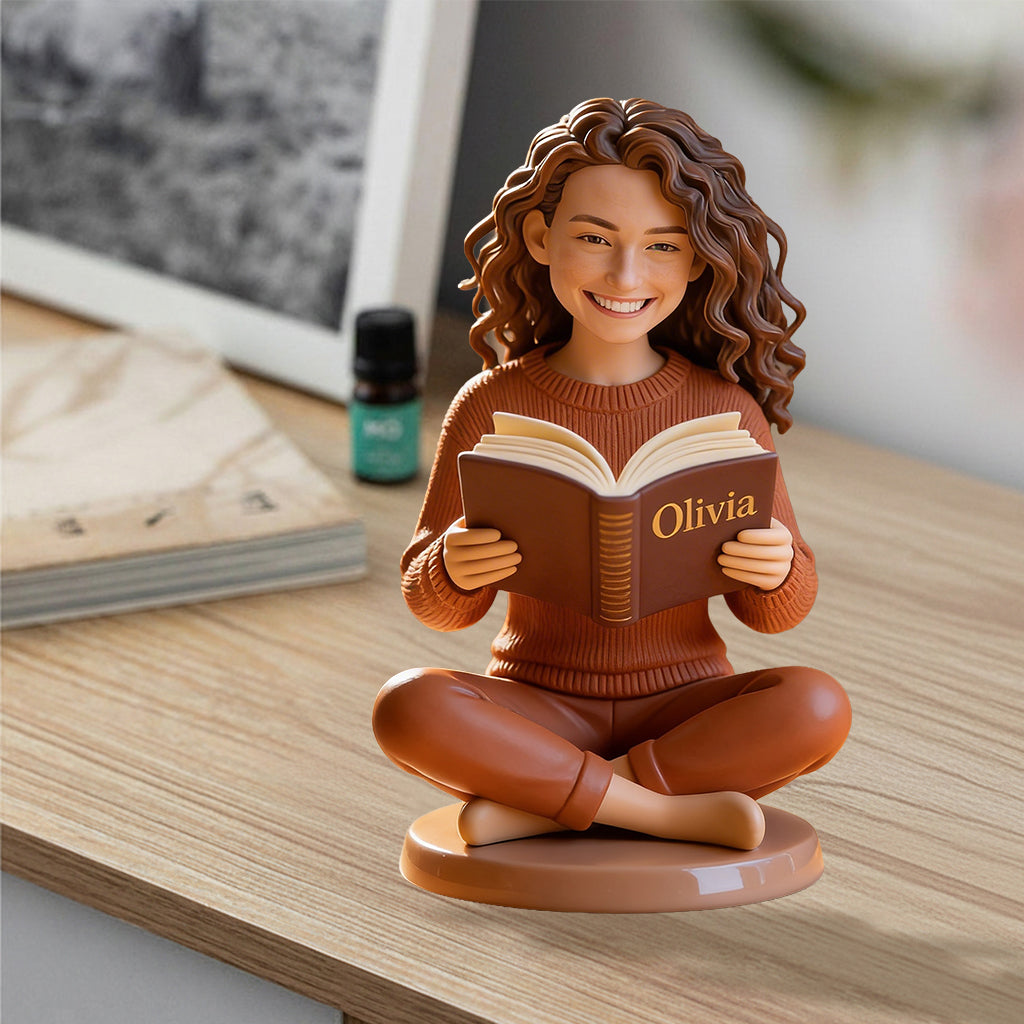 Custom Any Photo Love Books - Personalized Book Premium 3D Figurine