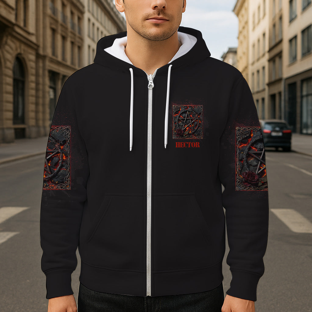 Purple Witch - Personalized Witch All Over Shirt