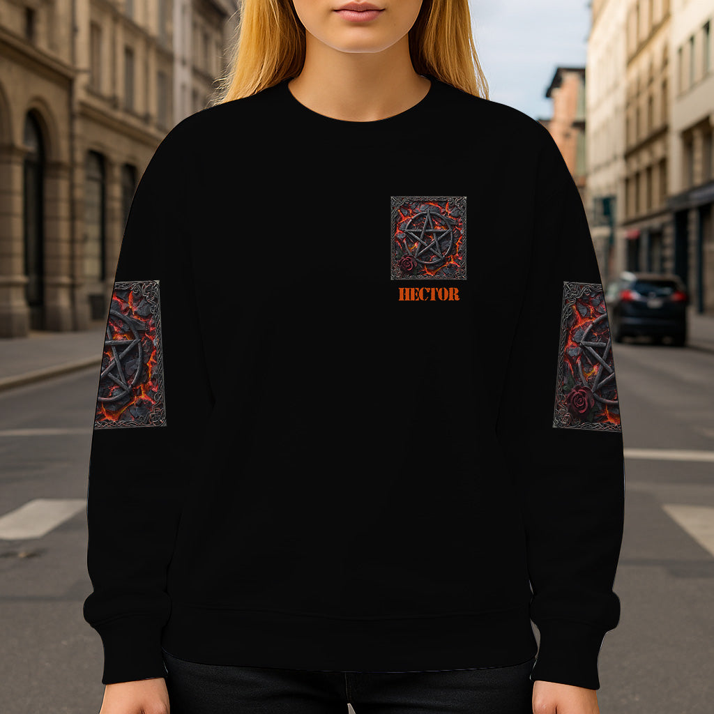 Purple Witch - Personalized Witch All Over Shirt