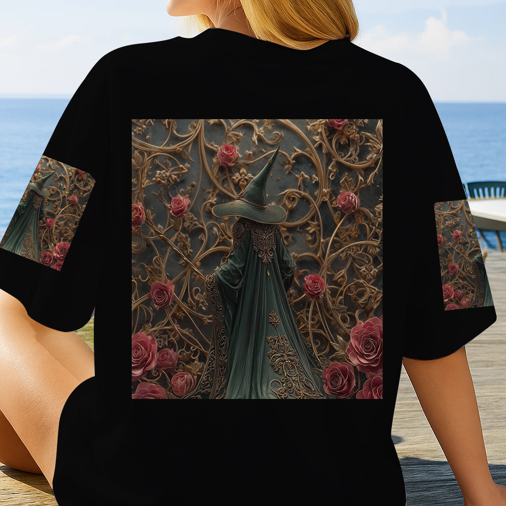 Purple Witch - Personalized Witch All Over Shirt