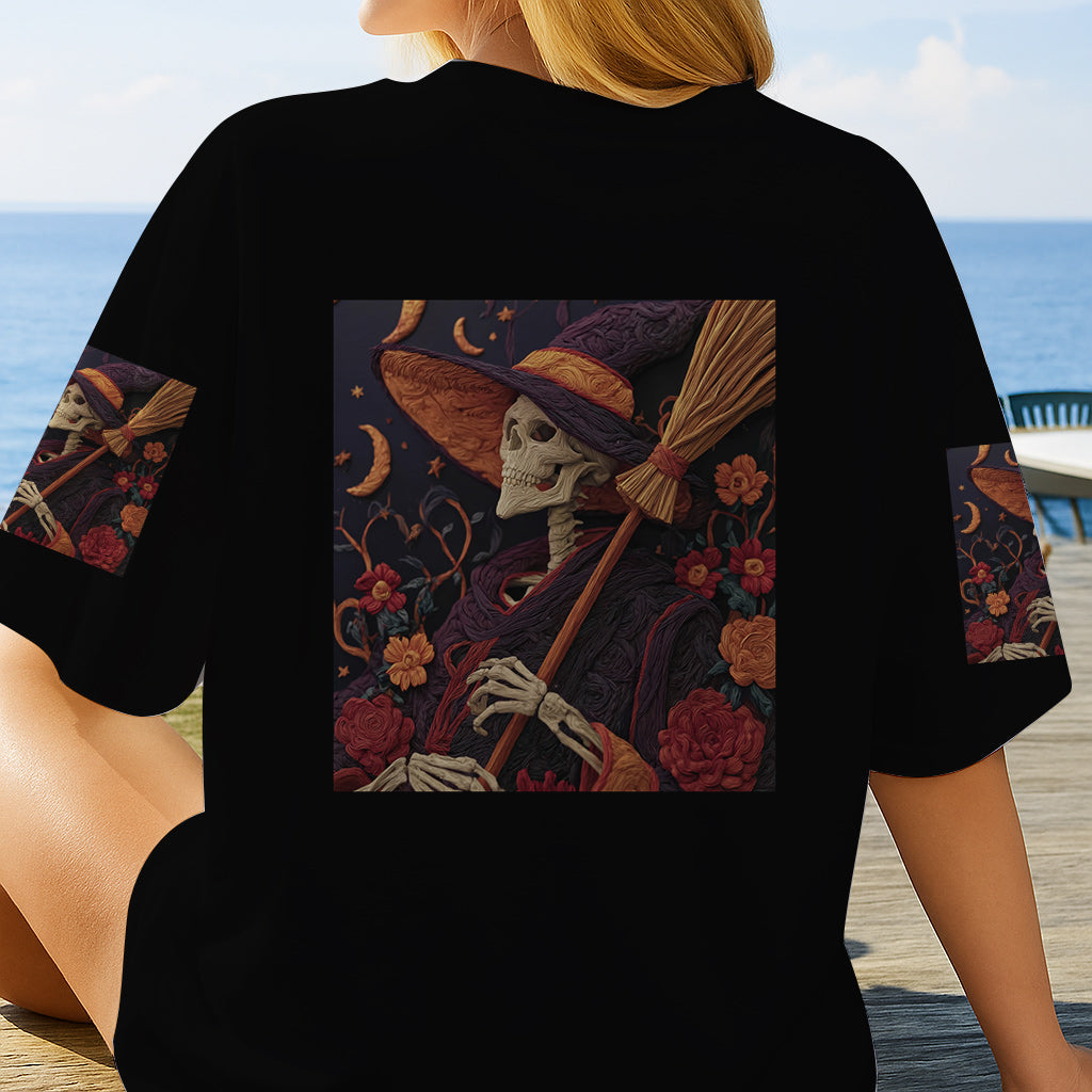 Purple Witch - Personalized Witch All Over Shirt