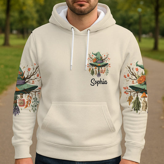 Purple Witch - Personalized Witch All Over Shirt