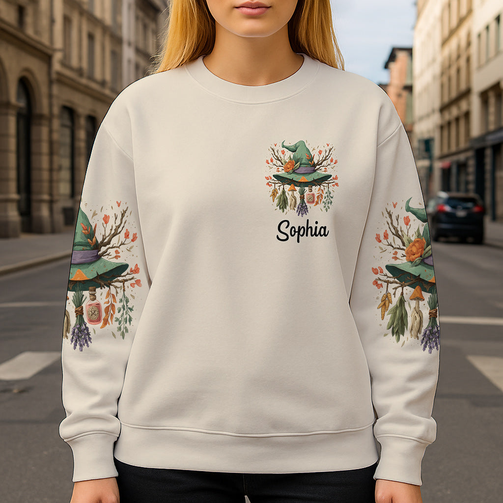 Purple Witch - Personalized Witch All Over Shirt