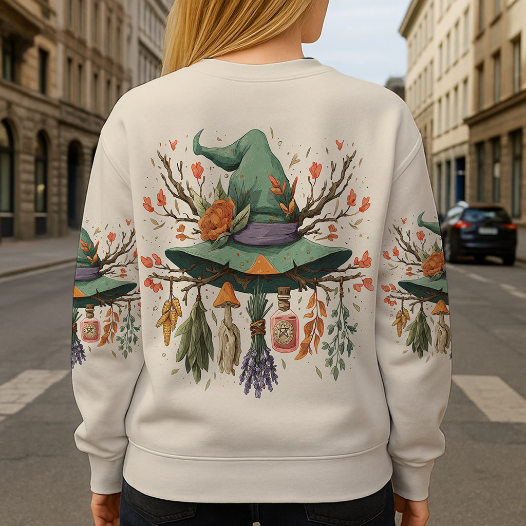 Purple Witch - Personalized Witch All Over Shirt