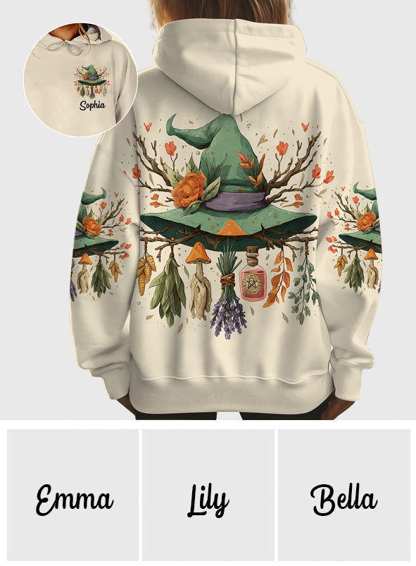 Purple Witch - Personalized Witch All Over Shirt