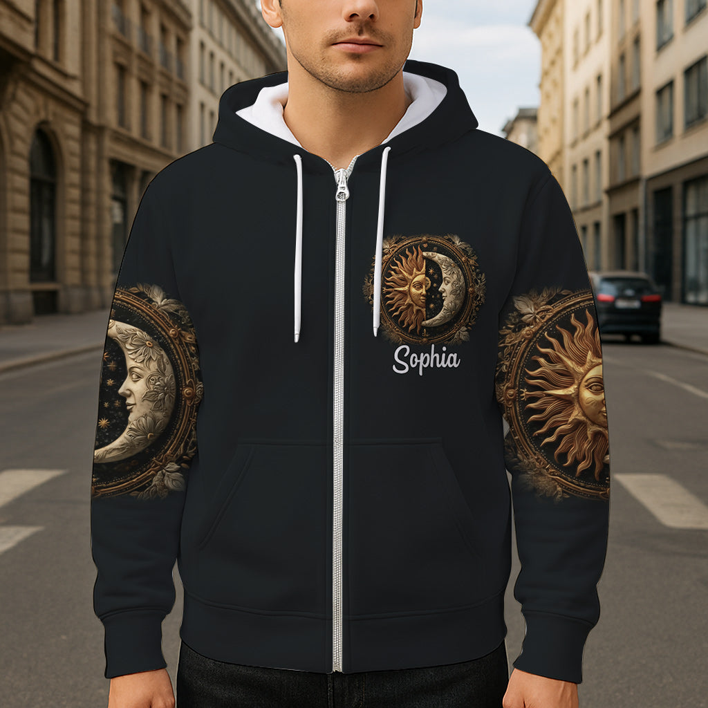 Purple Witch - Personalized Witch All Over Shirt