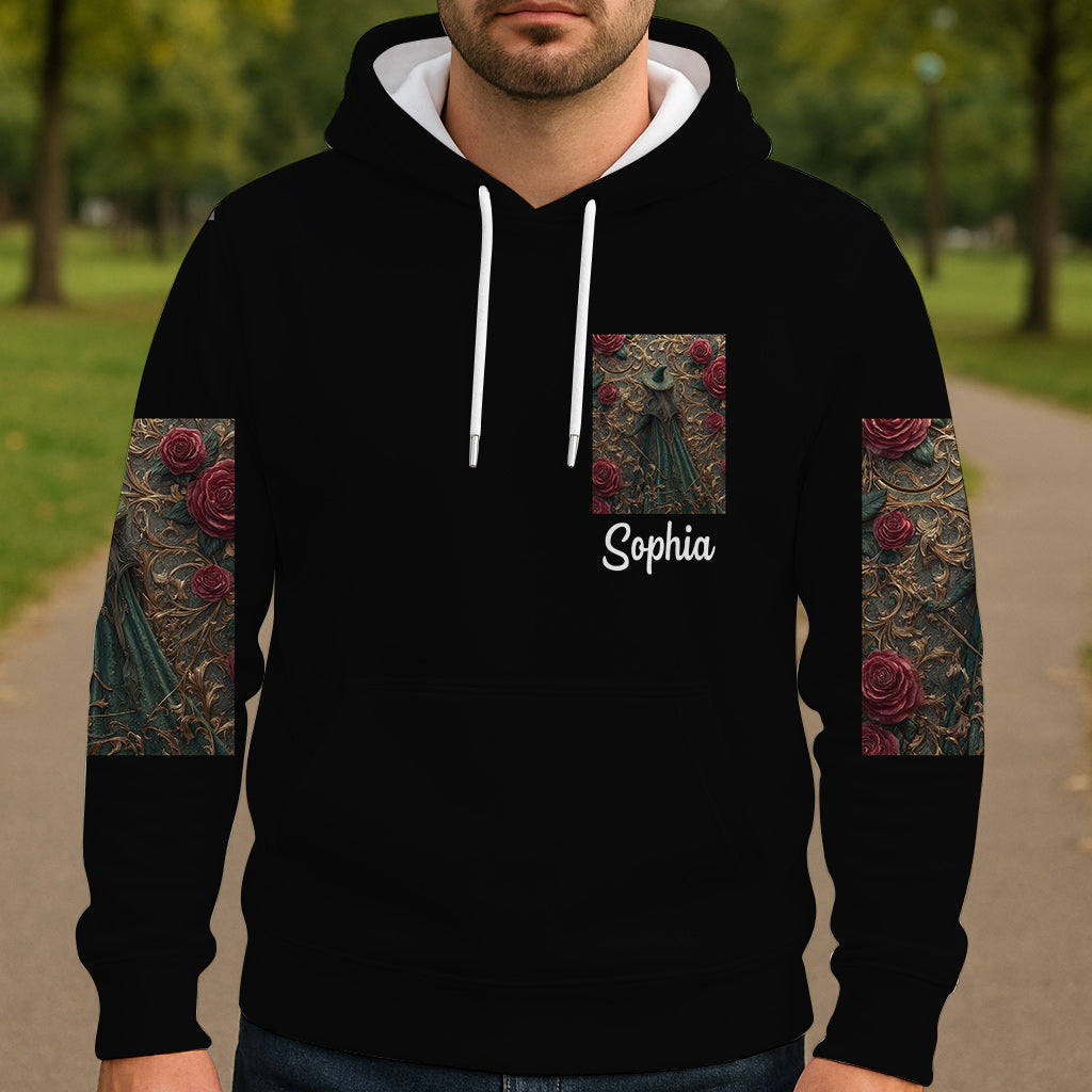 Purple Witch - Personalized Witch All Over Shirt