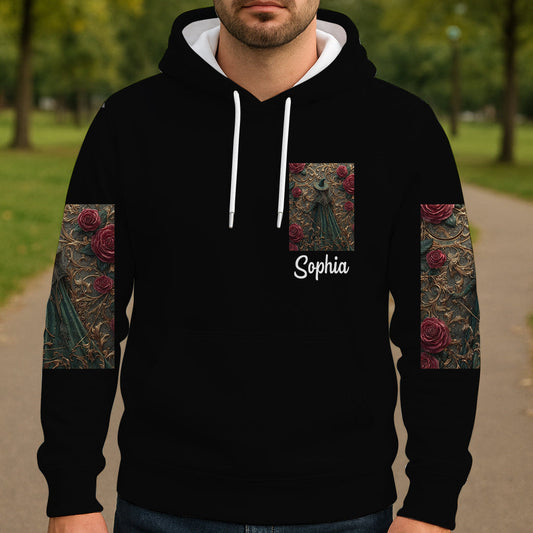 Purple Witch - Personalized Witch All Over Shirt