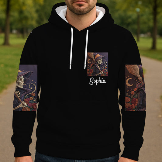 Purple Witch - Personalized Witch All Over Shirt