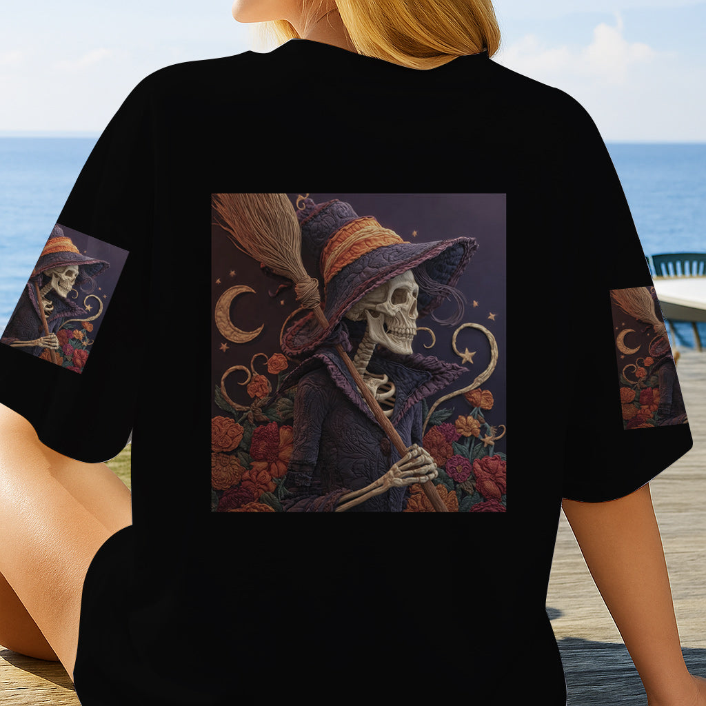 Purple Witch - Personalized Witch All Over Shirt