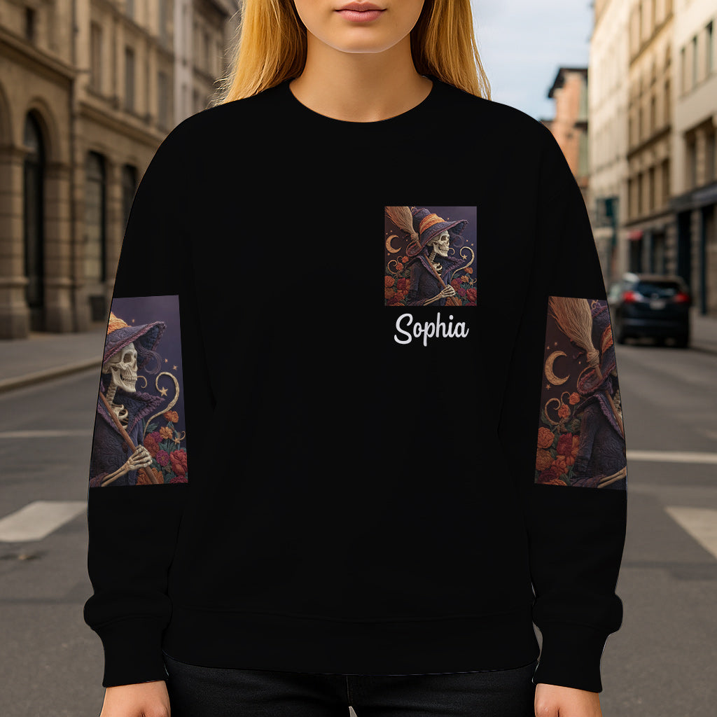 Purple Witch - Personalized Witch All Over Shirt