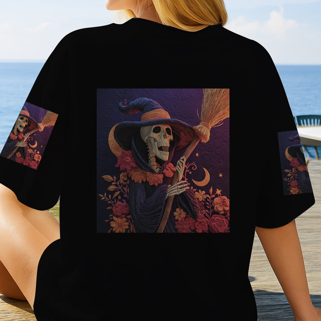 Purple Witch - Personalized Witch All Over Shirt