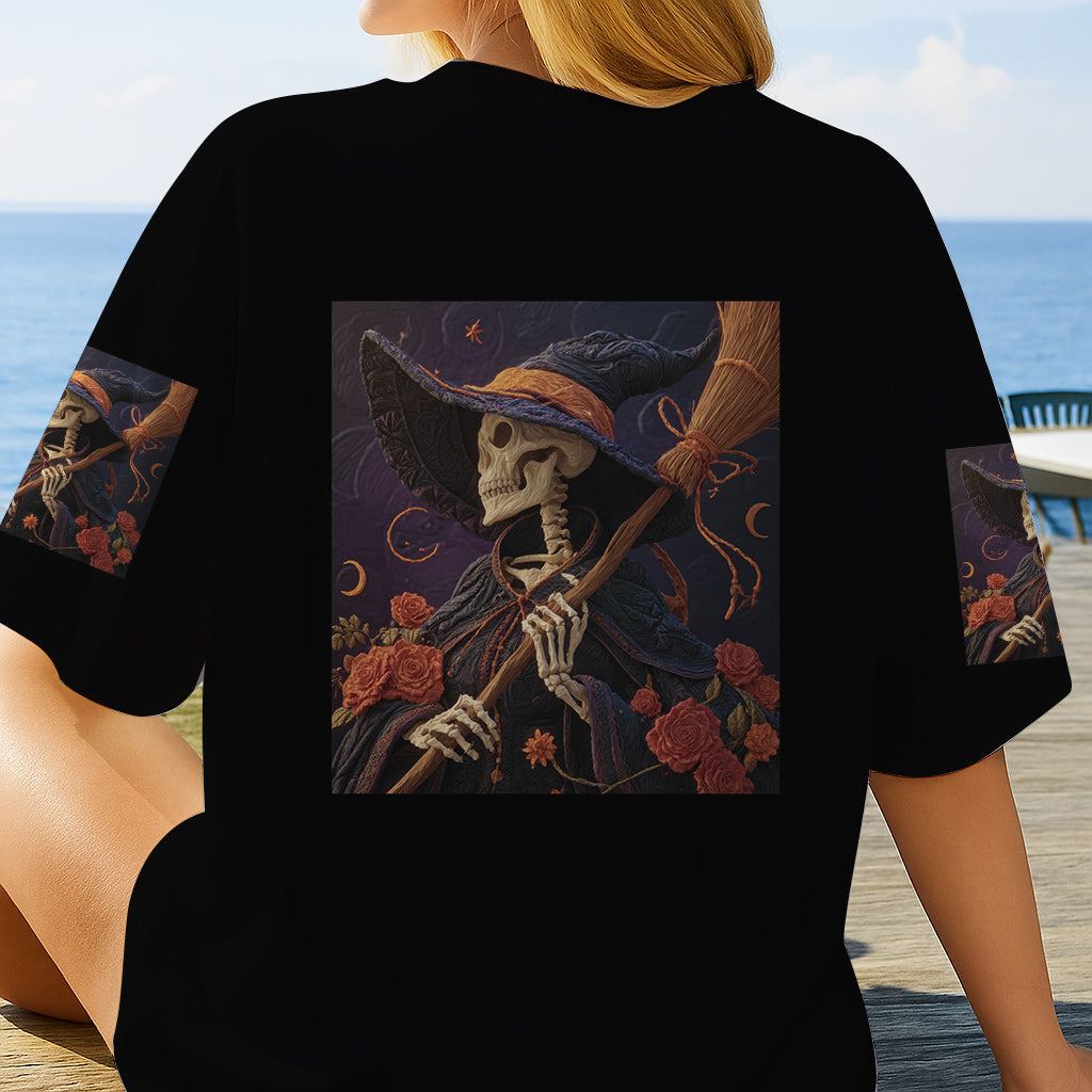 Purple Witch - Personalized Witch All Over Shirt