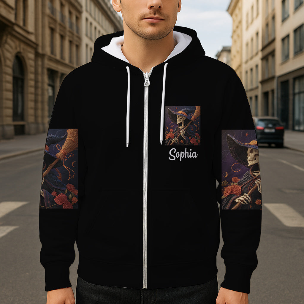 Purple Witch - Personalized Witch All Over Shirt