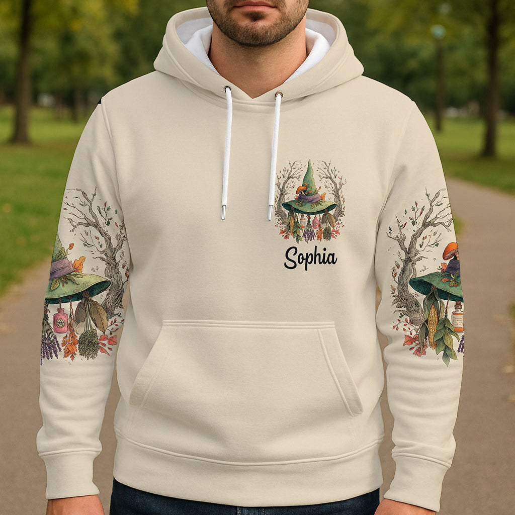 Purple Witch - Personalized Witch All Over Shirt