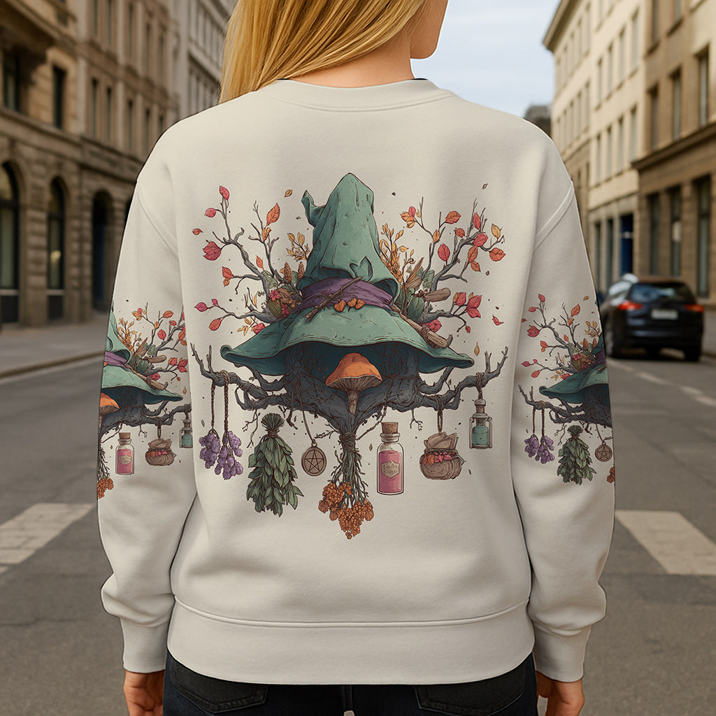 Purple Witch - Personalized Witch All Over Shirt