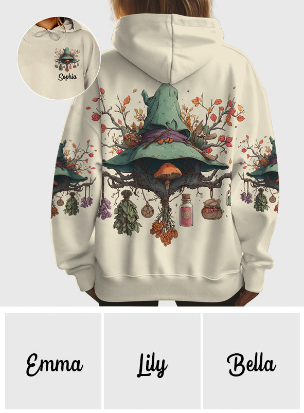 Purple Witch - Personalized Witch All Over Shirt