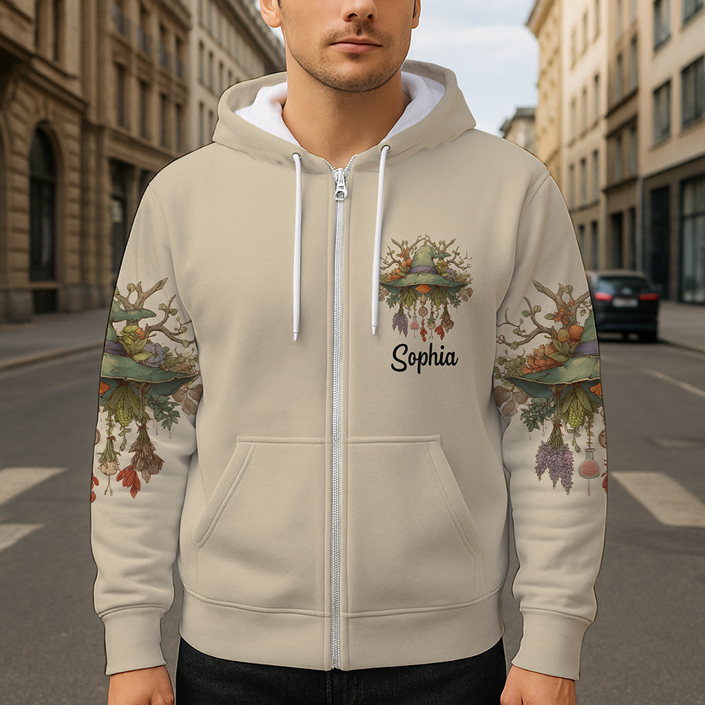 Purple Witch - Personalized Witch All Over Shirt