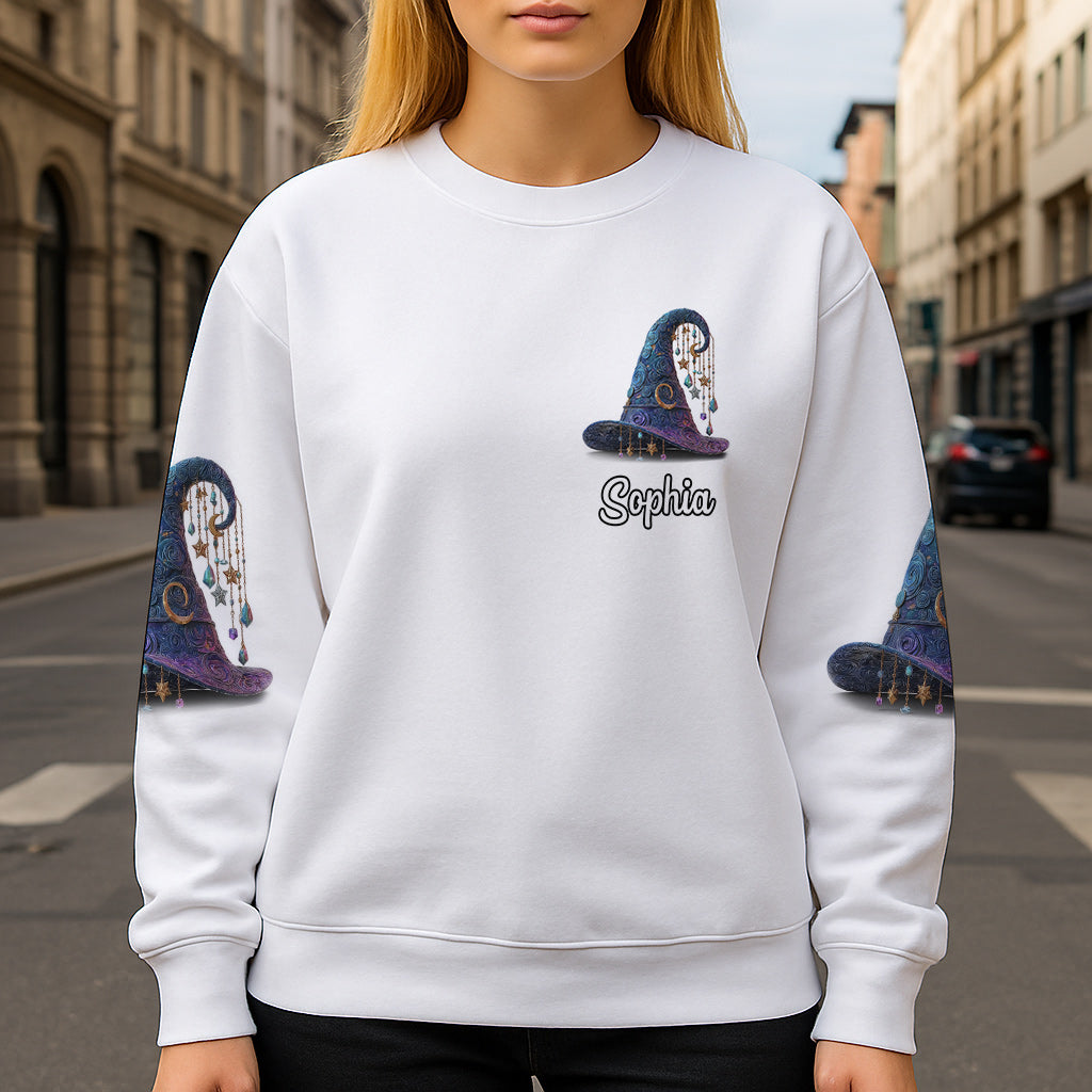 Purple Witch - Personalized Witch All Over Shirt