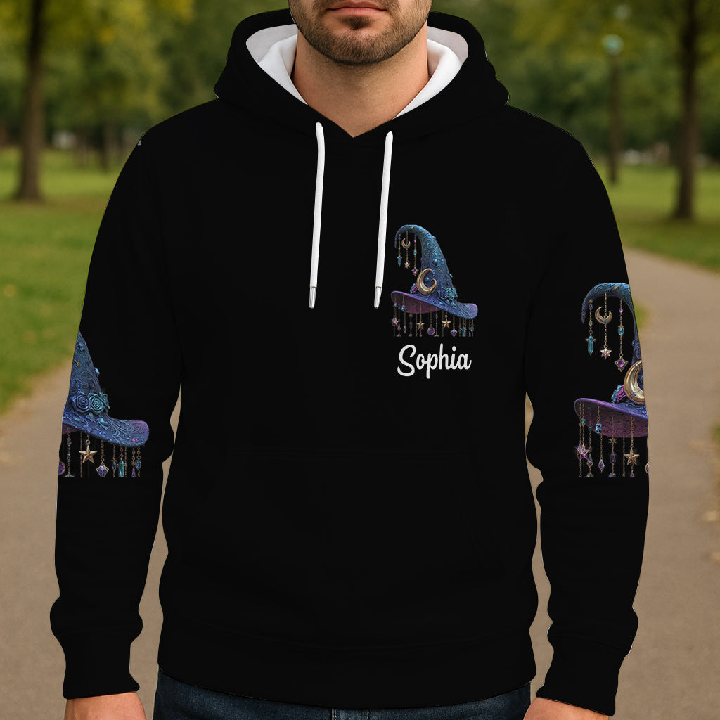 Purple Witch - Personalized Witch All Over Shirt