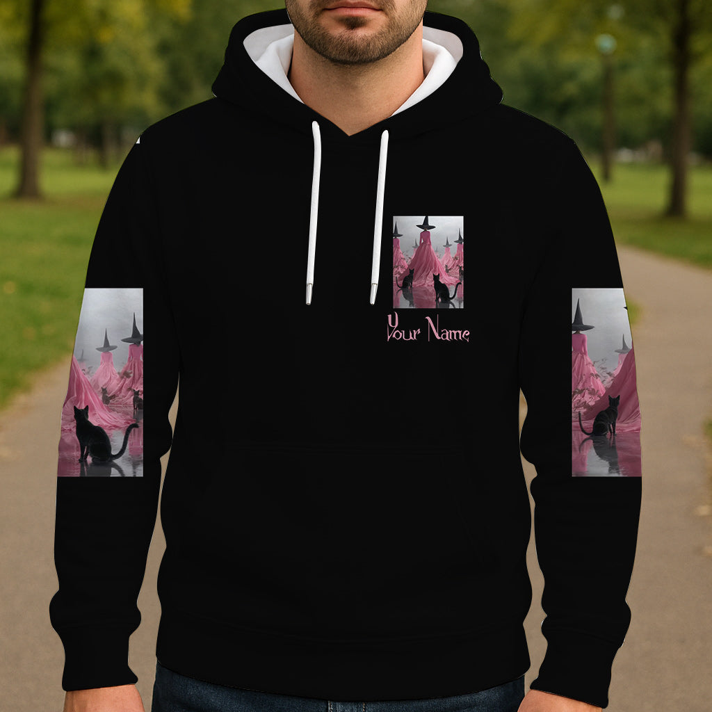 Purple Witch - Personalized Witch All Over Shirt