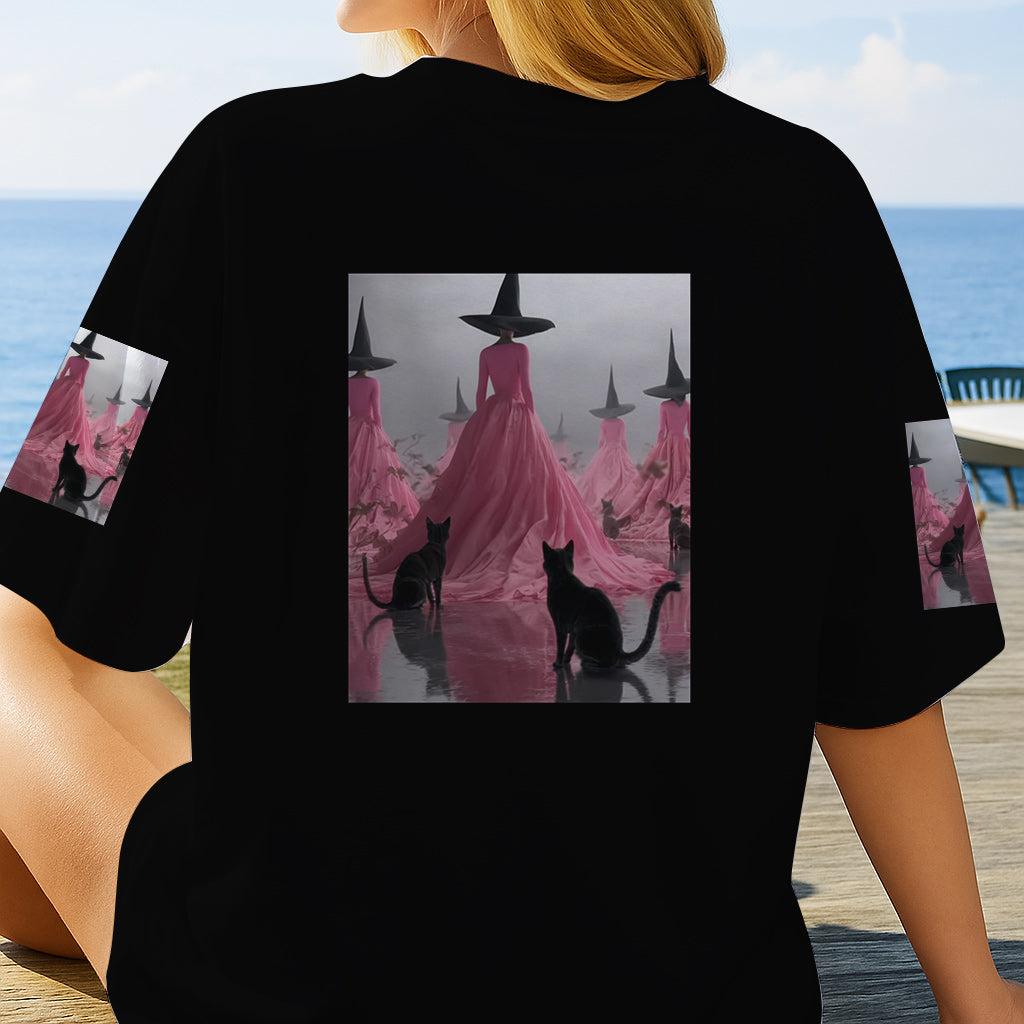 Purple Witch - Personalized Witch All Over Shirt