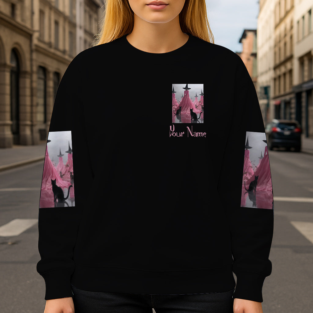 Purple Witch - Personalized Witch All Over Shirt